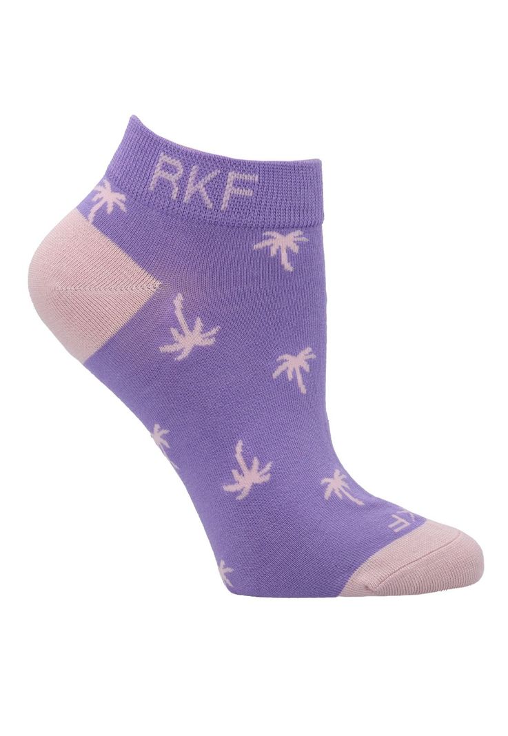 Calcetin Morado Rfv23W PePalm Mujer-0