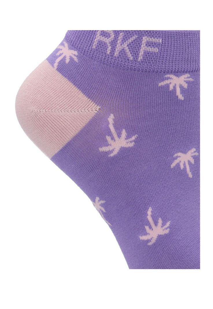 Calcetin Morado Rfv23W PePalm Mujer-1