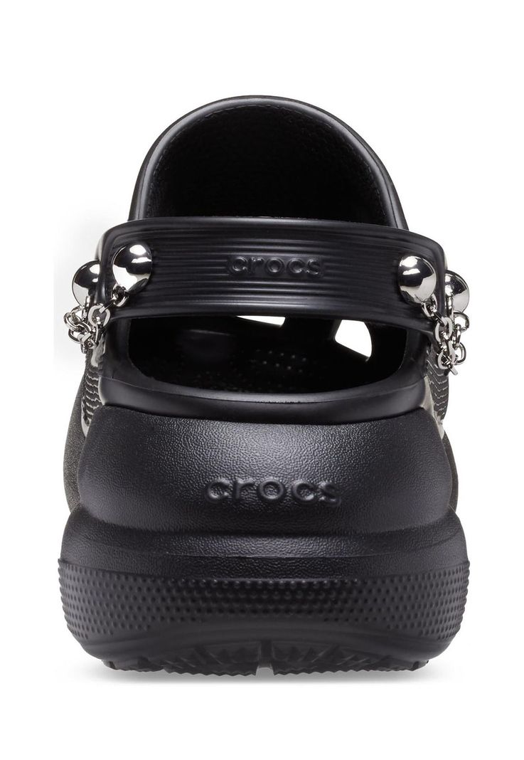 Zueco Mujer Crush Punk Clog Negro-7