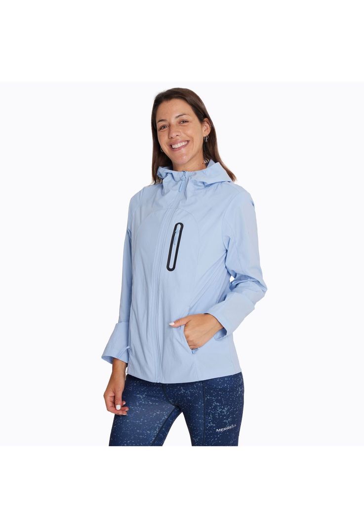 Cortaviento Mujer Windy 3 Celeste-1