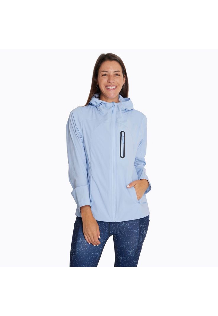 Cortaviento Mujer Windy 3 Celeste-3