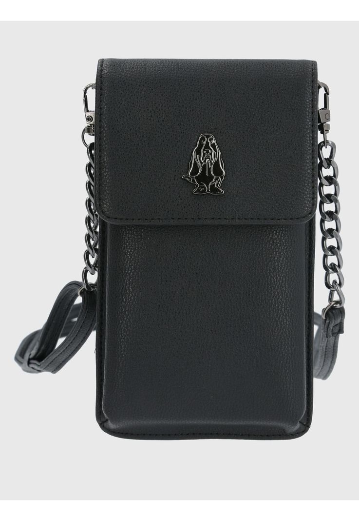 Cartera Ecocuero Negro Doggett Cross Mujer-0