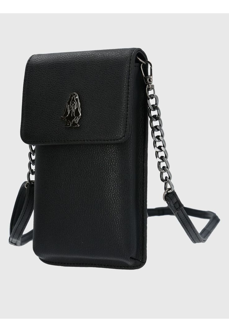 Cartera Ecocuero Negro Doggett Cross Mujer-1