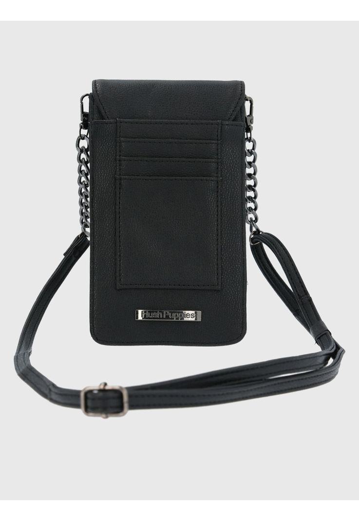 Cartera Ecocuero Negro Doggett Cross Mujer-2