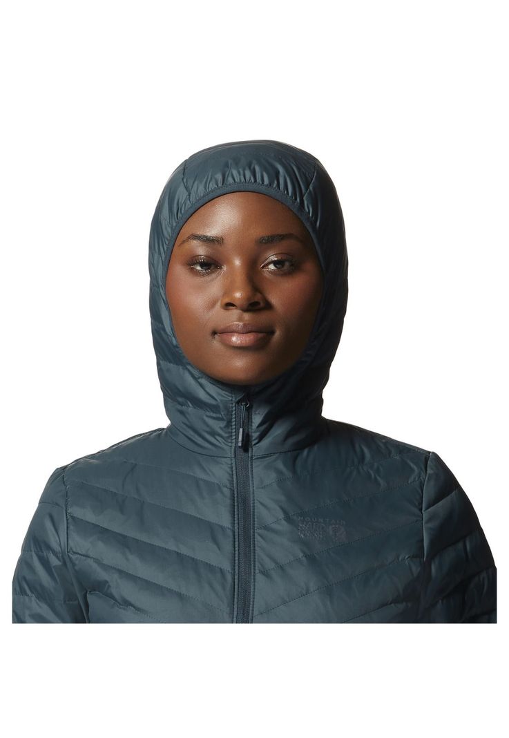 Parka Glen Alpine Down Petróleo Mujer-1