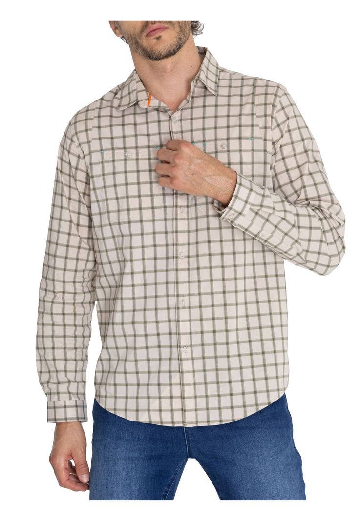 Camisa UPF Verde Atacama Hombre -5