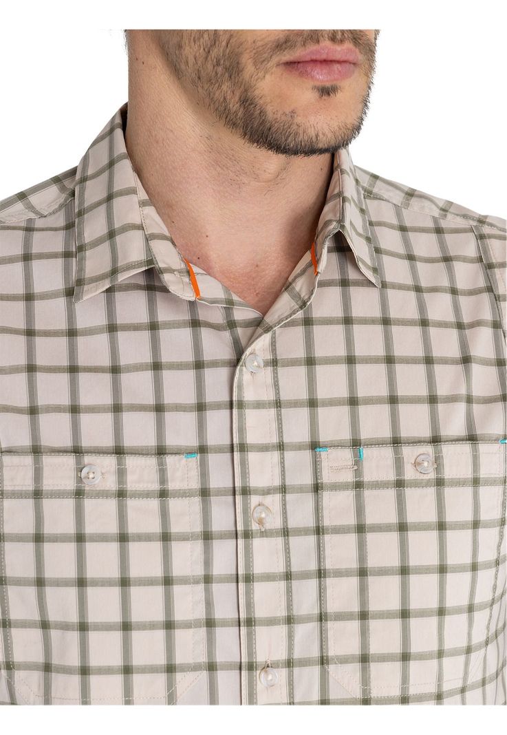 Camisa UPF Verde Atacama Hombre -7