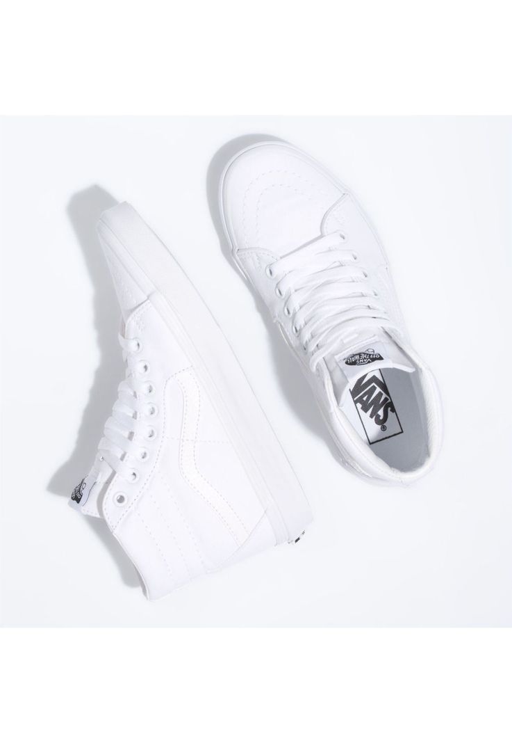 Zapatillas Unisex UA SK8-Hi Blanca-2