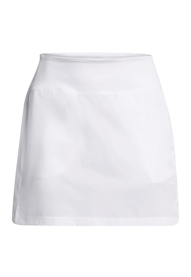 Falda short UA Drive para mujer Blanco-0