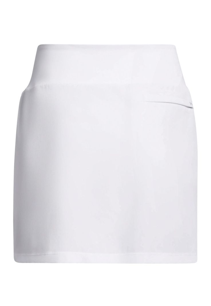 Falda short UA Drive para mujer Blanco-1