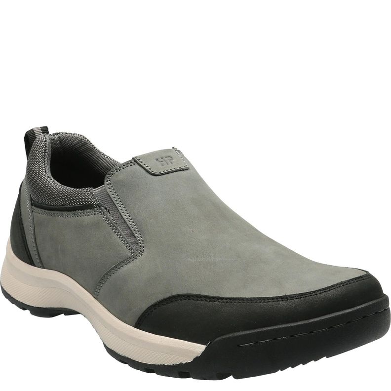 Zapato Cuero Hombre Oder Gris