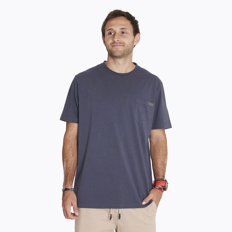 Polera M/C T-Shirt Short Sleeve Azul Hombre