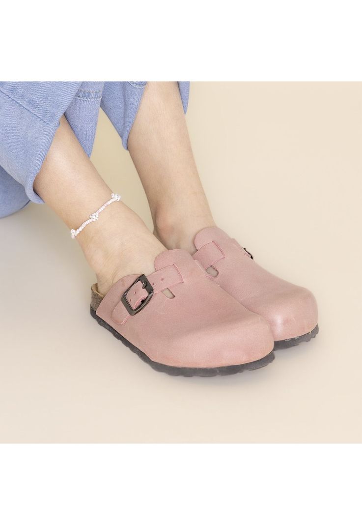 Zapato Cuero Delle (29-35) Rosado Niña-0
