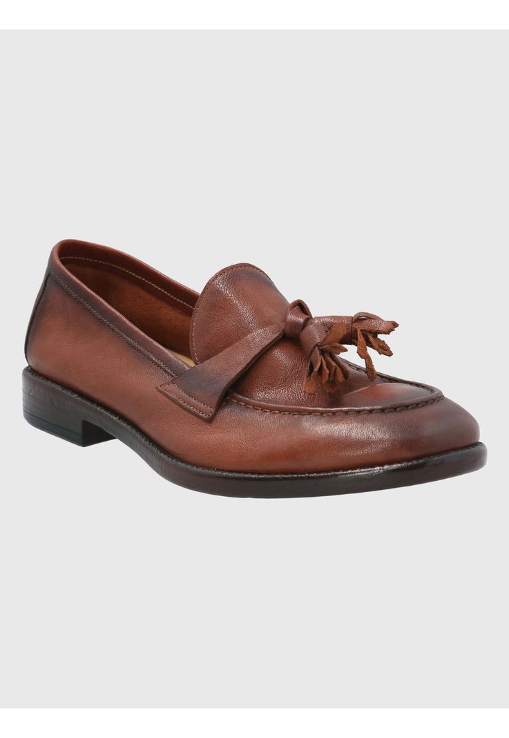 Zapato Cuero Café Hombre Tivoli -0