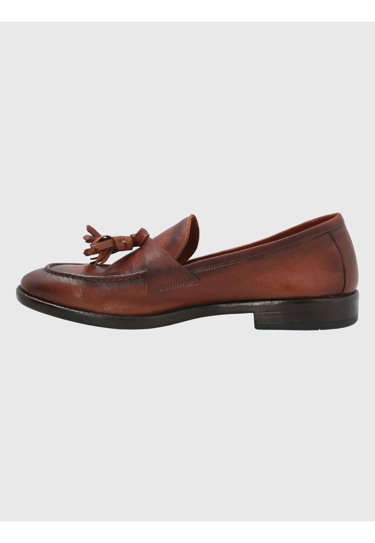 Zapato Cuero Café Hombre Tivoli -4