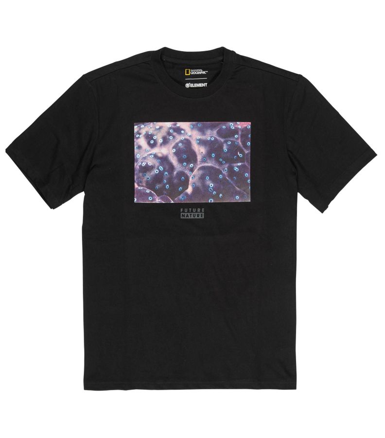 Polera M/C Hombre Micro Ss Negro Element
