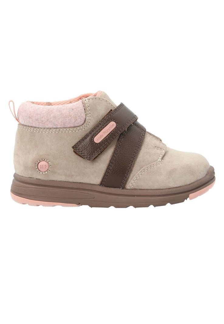 Botin Cuero Runney Niña Café-0