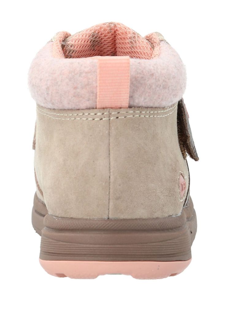 Botin Cuero Runney Niña Café-5