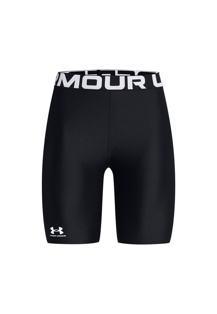 Shorts HeatGear® de 8" Negro para mujer-0