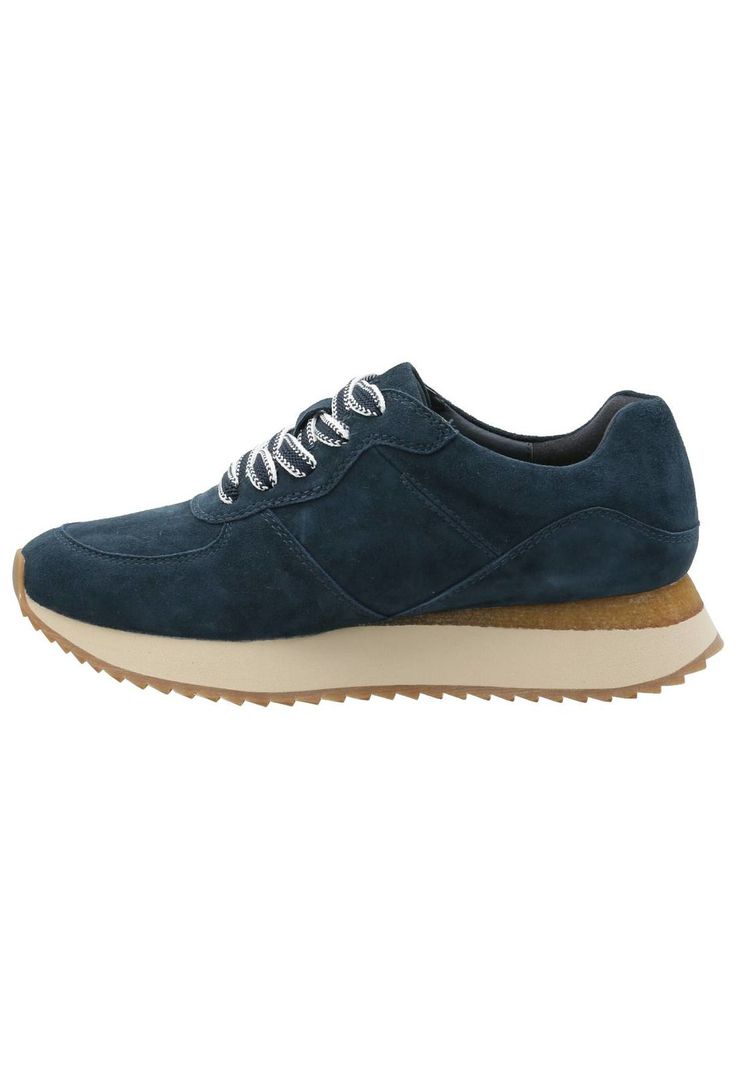 Zapatilla Cuero Mujer Viena Azul-5