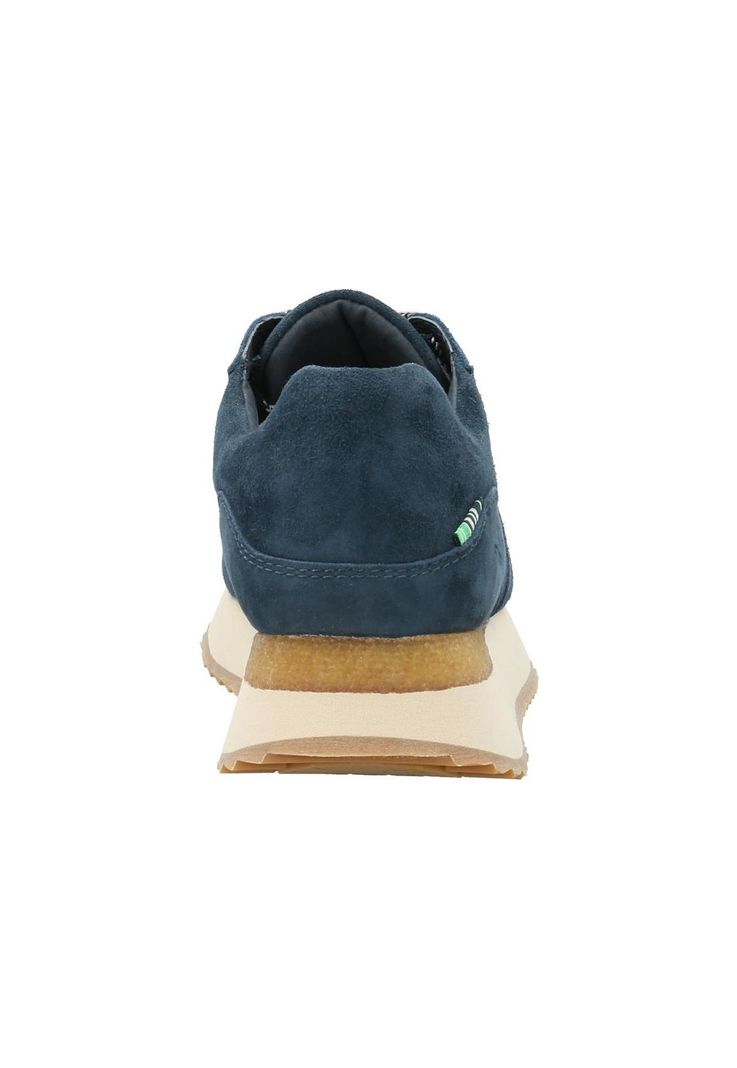 Zapatilla Cuero Mujer Viena Azul-6