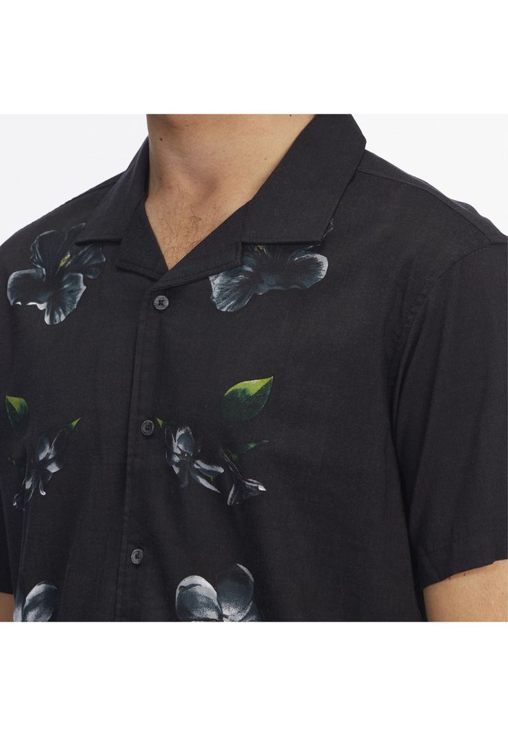Camisa M/C Hombre Kamea Lazarus Negro-3