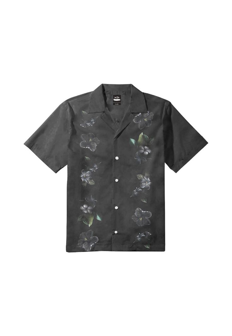 Camisa M/C Hombre Kamea Lazarus Negro-4