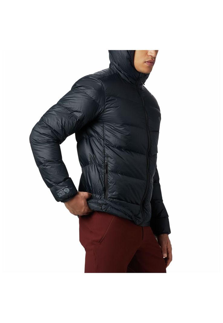 Parka Hombre Mt Eyak Down Hoody Negro-1