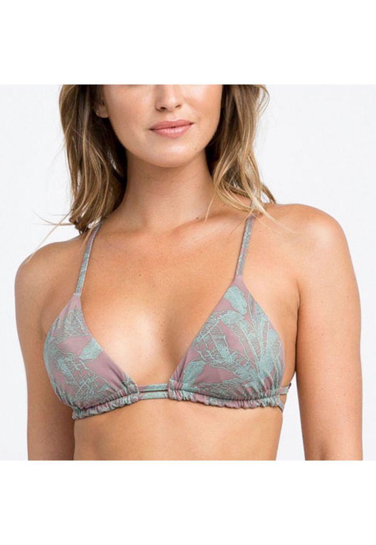 Bikini Sostén Palmer Triangle Femenino RVCA-0