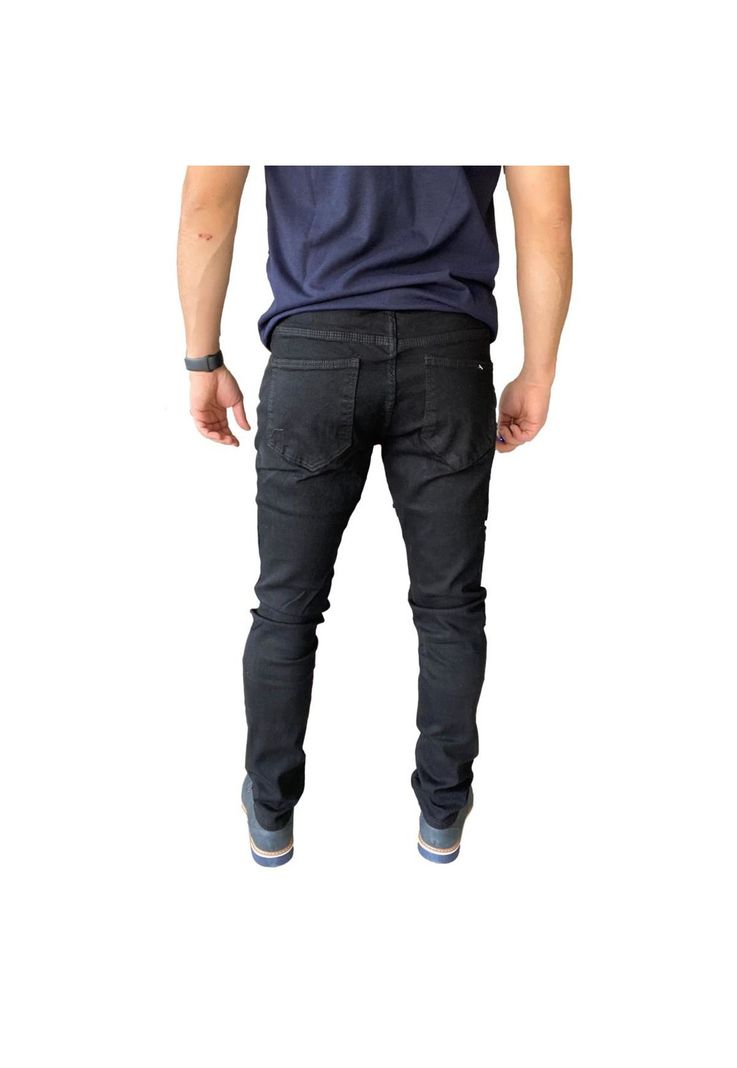 Jeans Slim Fit Negro-2