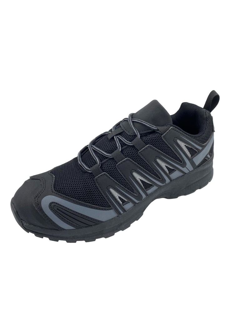 Zapatilla Outdoor Impermeable Negro 8570-1