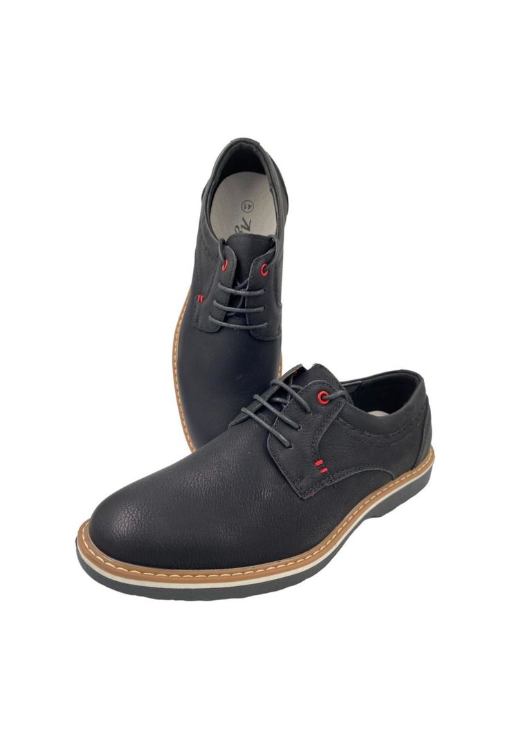 Zapato Agta Negro Mod X0010-1