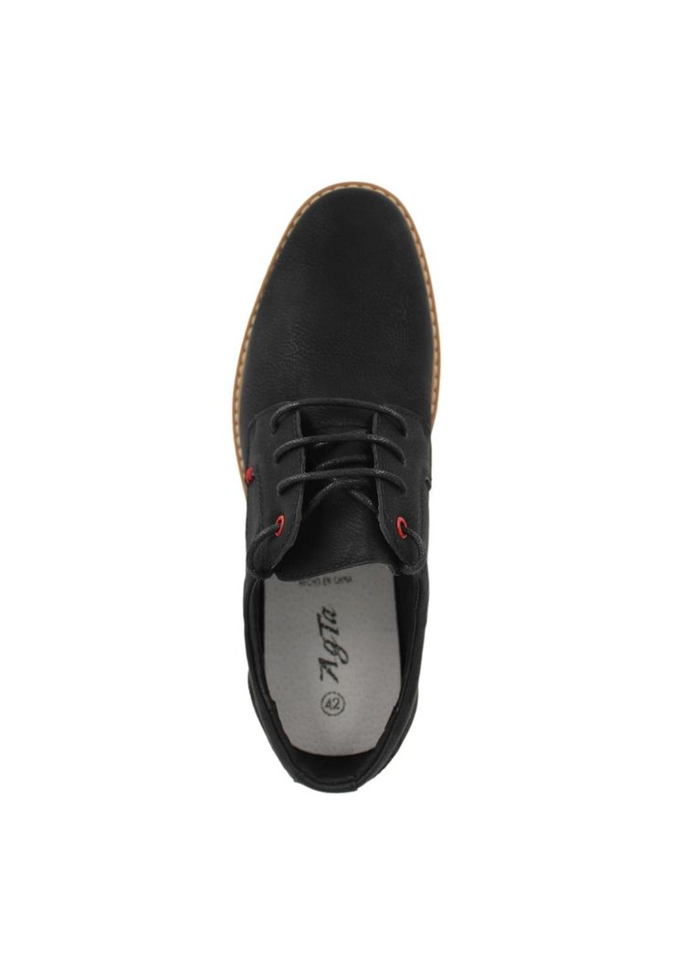 Zapato Agta Negro Mod X0010-4