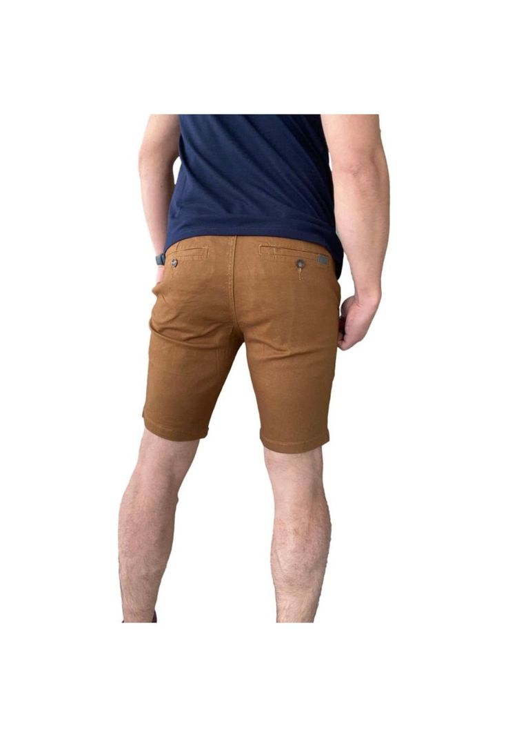 Bermuda Short Tela Elasticada Slim Fit-2