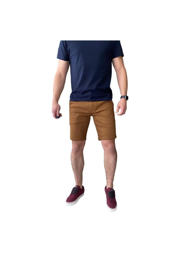 Bermuda Short Tela Elasticada Slim Fit-4
