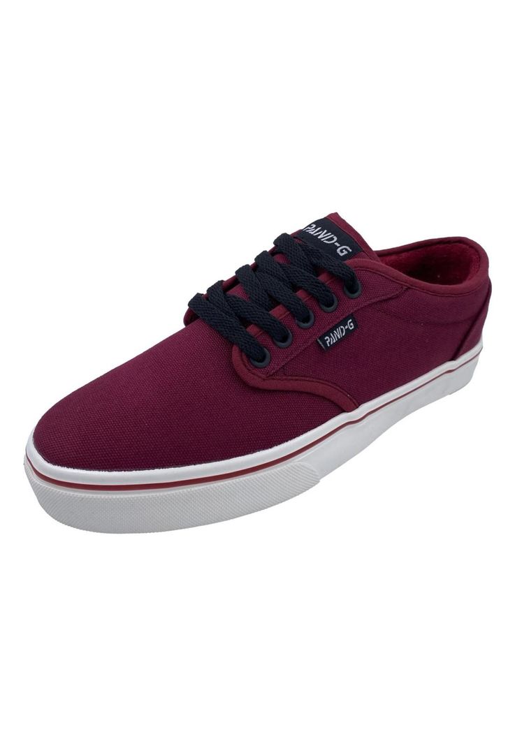 Zapatilla Lona Burdeo PandG-0