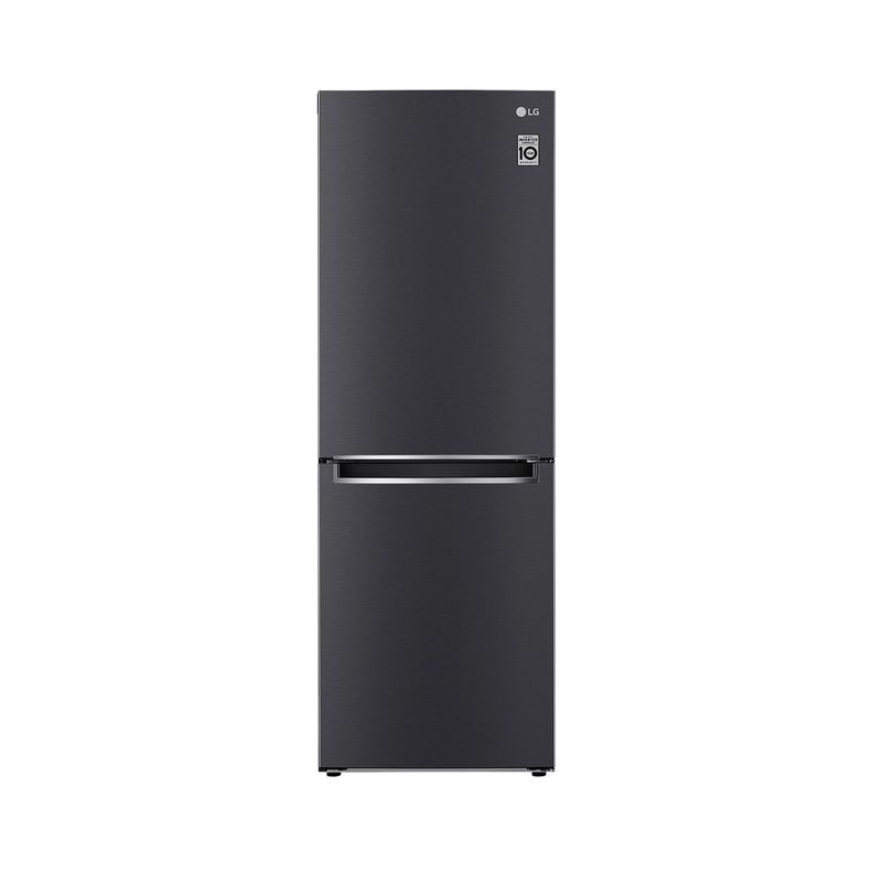 Refrigerador Bottom Freezer LG 306 Litros con Motor Smart Inverter Compressor GB33BPT Negro