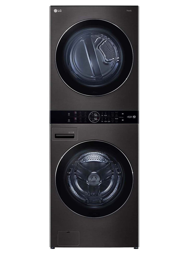 WashTowerTM Lavadora Secadora LG Carga Frontal 22/16Kg WK22BS6 con AIDDTM  Negro