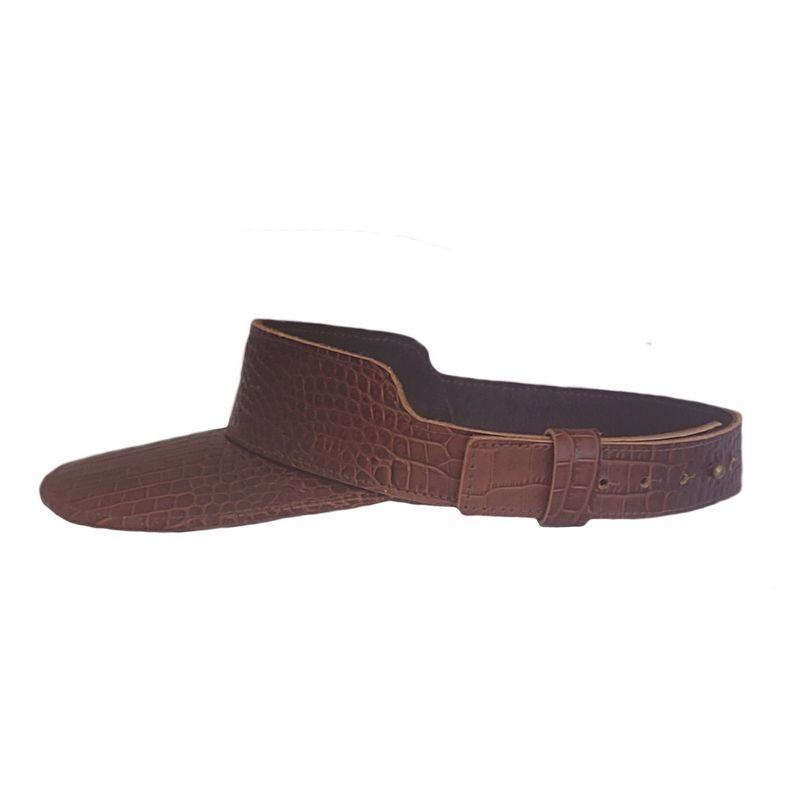 Visera de Cuero Croco-2