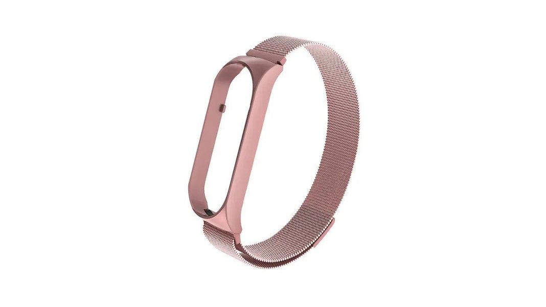 Correa Compatible Con Xiaomi Mi Band 6 / 5 / 4 / 3 / 15,5mm Rosada-0