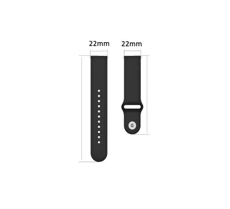 Correa Boton Compatible Huawei Gt/gt2/gt3 46mm 22mm Vino-1