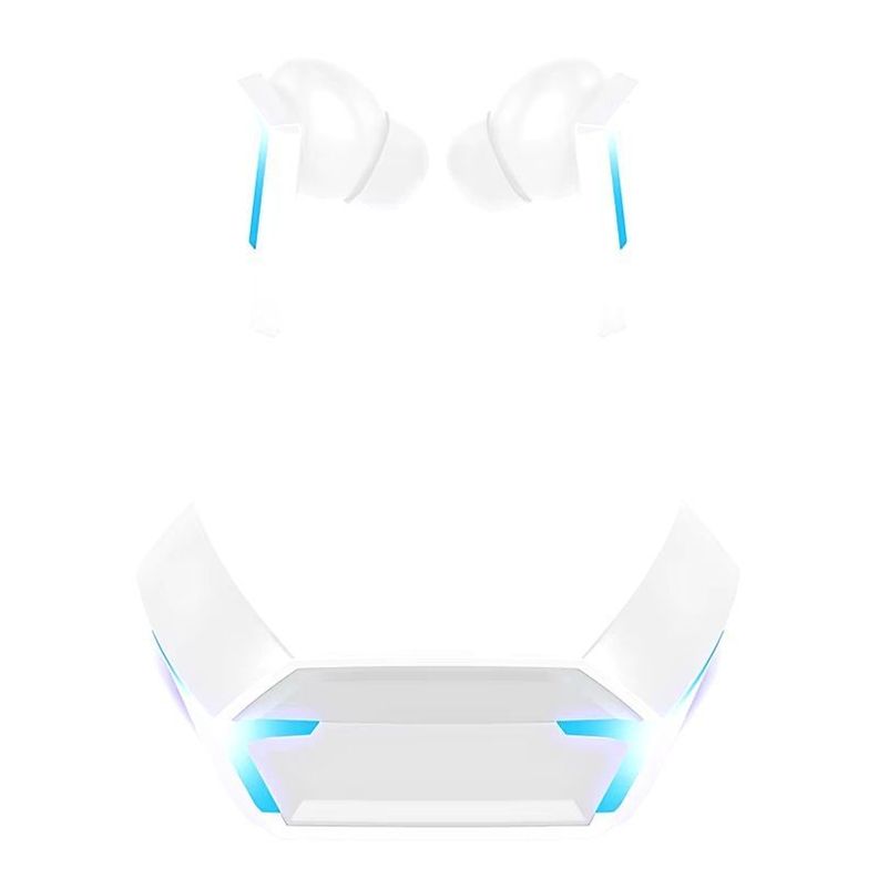 Audífonos Inalámbricos M10 Carga Tipo C + Powerbank Blanco-1