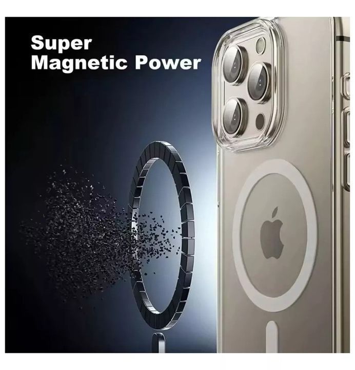 Carcasa Magnética Compatible Con iPhone 16 Pro-7