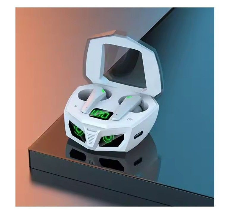 Audífonos Inalámbricos P50 Tws Dual Hifi Ultra Bass Blanco-1