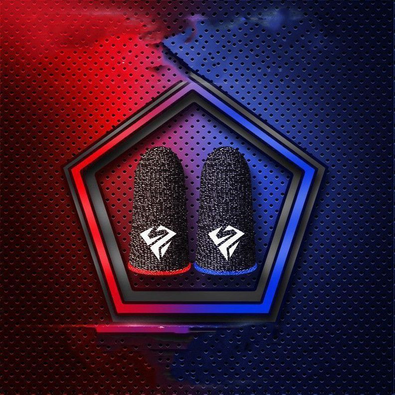 Pack 4 Dedales Gamer Fundas Para Dedos Pugb Cod Freefire Azul Y Rojo-5
