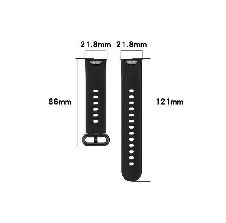 Correa Compatible Con Xiaomi Mi Watch Lite 2 Redmi 21,8mm Lila-2