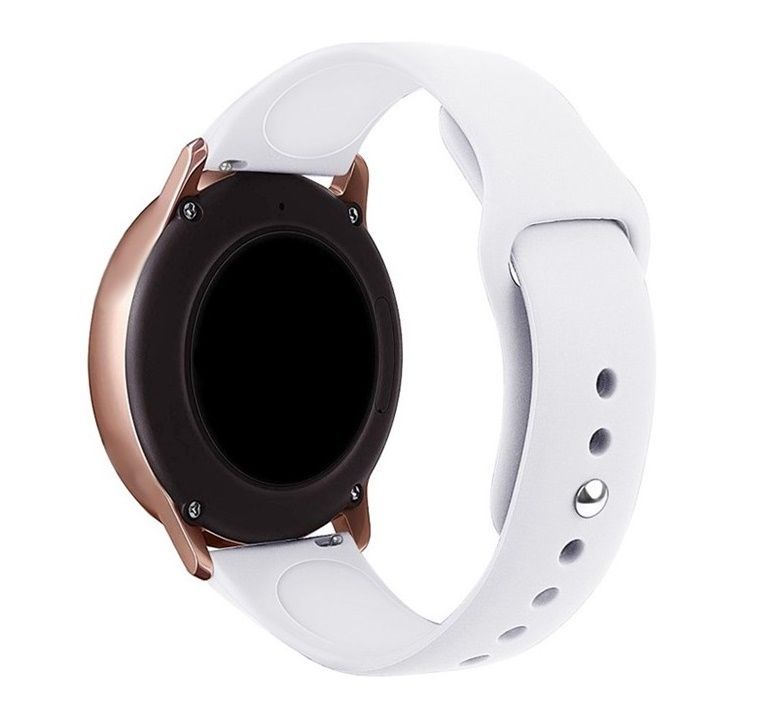 Correa Compatible Samsung Galaxy Watch 5 / 5 Pro Blanco 20mm-0