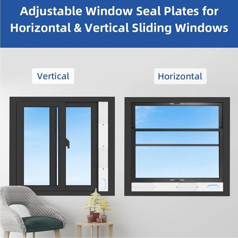 Sellado Ventana Aire Acondicionado Portátil Sello Ajustable-5