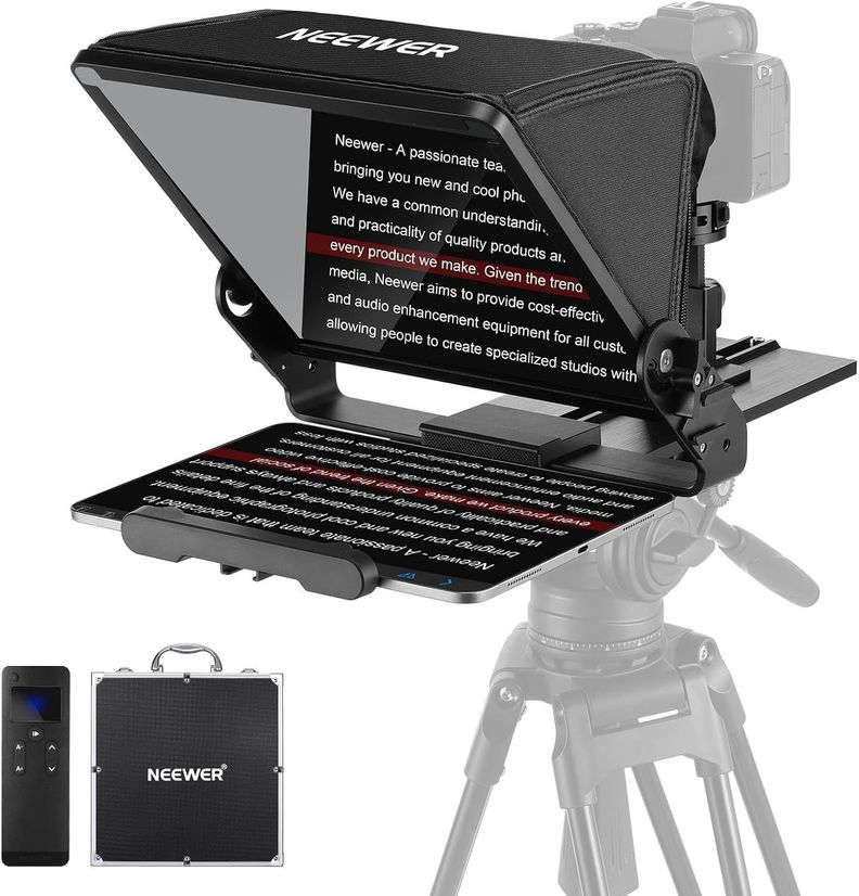 Teleprompter Neewer X12 II para Cámara y Tableta