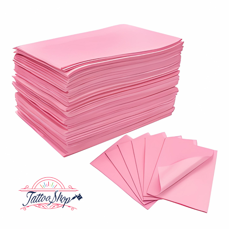 Campo Estéril Tatuaje Rosado | Pack 125 Und